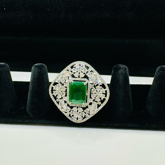 Fashion Adjustable CZ Ring - Picture 3 of 3